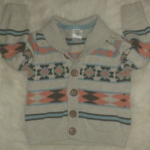 Baby boy tribal sweater